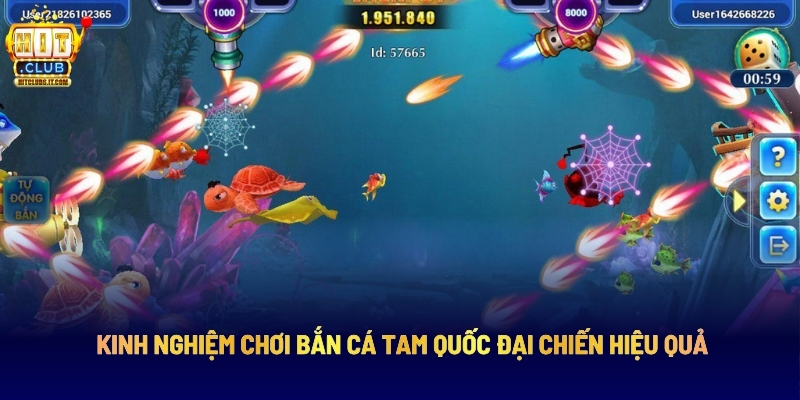 Kinh Nghiệm Chơi Bắn Cá Tam Quốc Đại Chiến Hiệu Quả